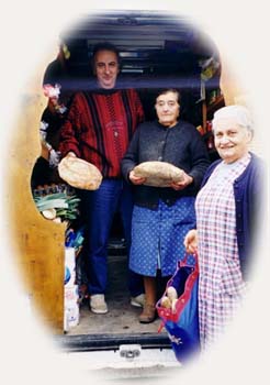 Le boulanger fait sa tourn�e...