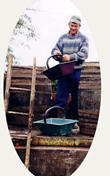 Les barriques se remplissent...